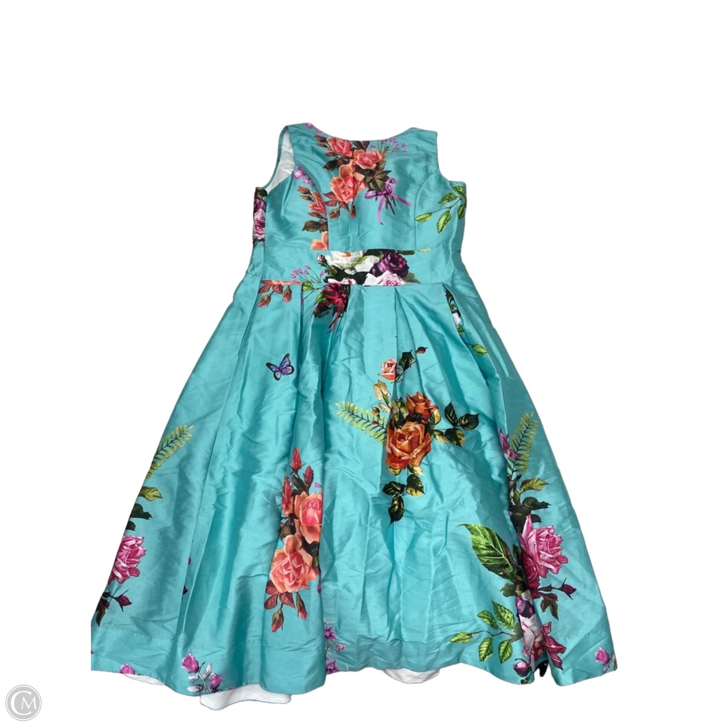 Dress Casual Maxi By Eshakti In Blue, Size: 2x