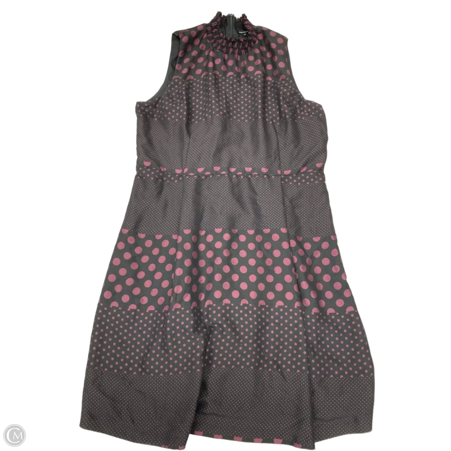 Dress Casual Midi By Who What Wear In Polkadot Pattern, Size: Xxl