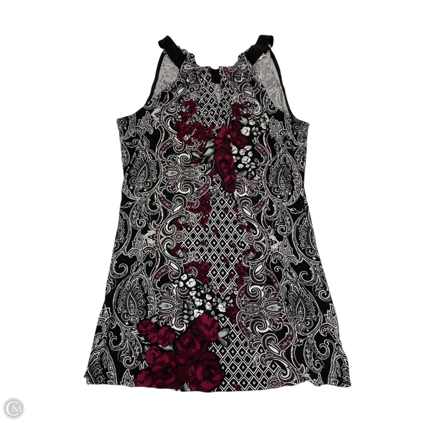 Tunic Sleeveless By White House Black Market In Black & White, Size: Xl