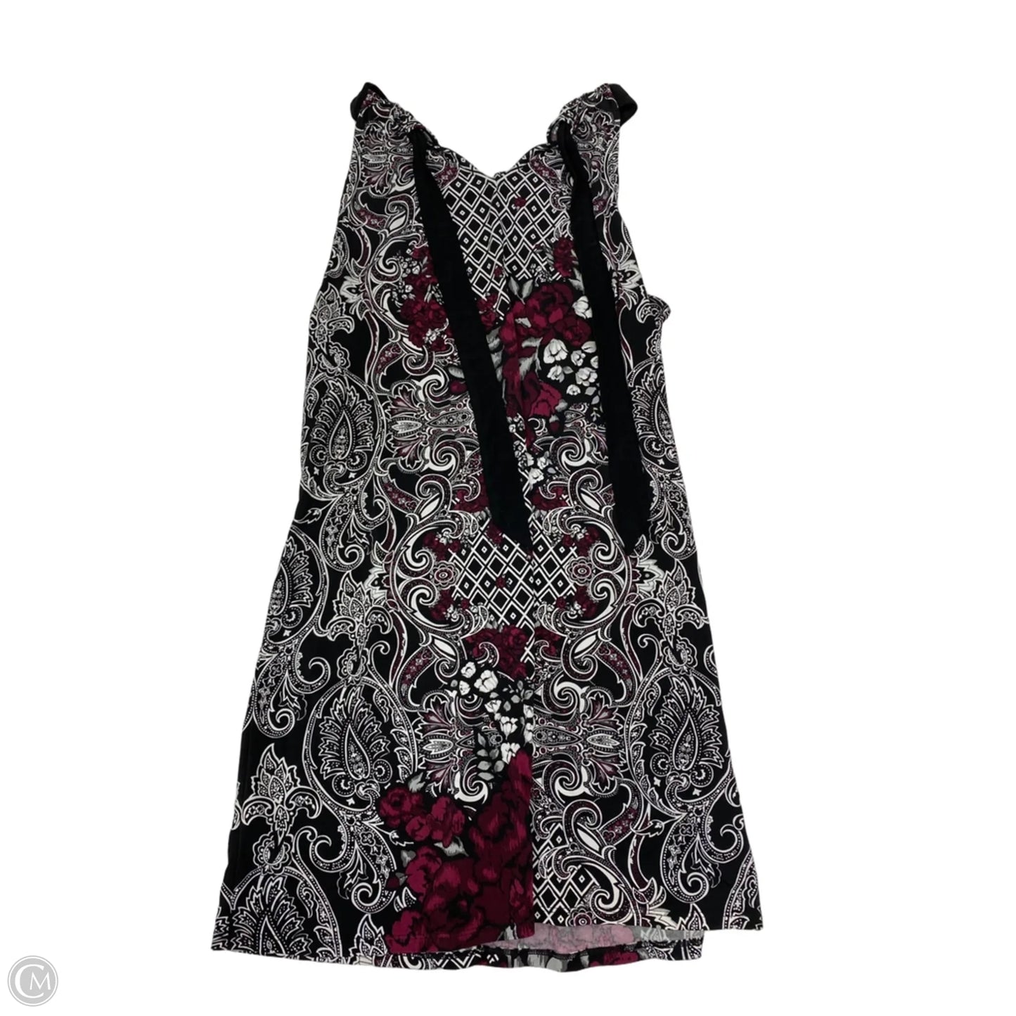 Tunic Sleeveless By White House Black Market In Black & White, Size: Xl