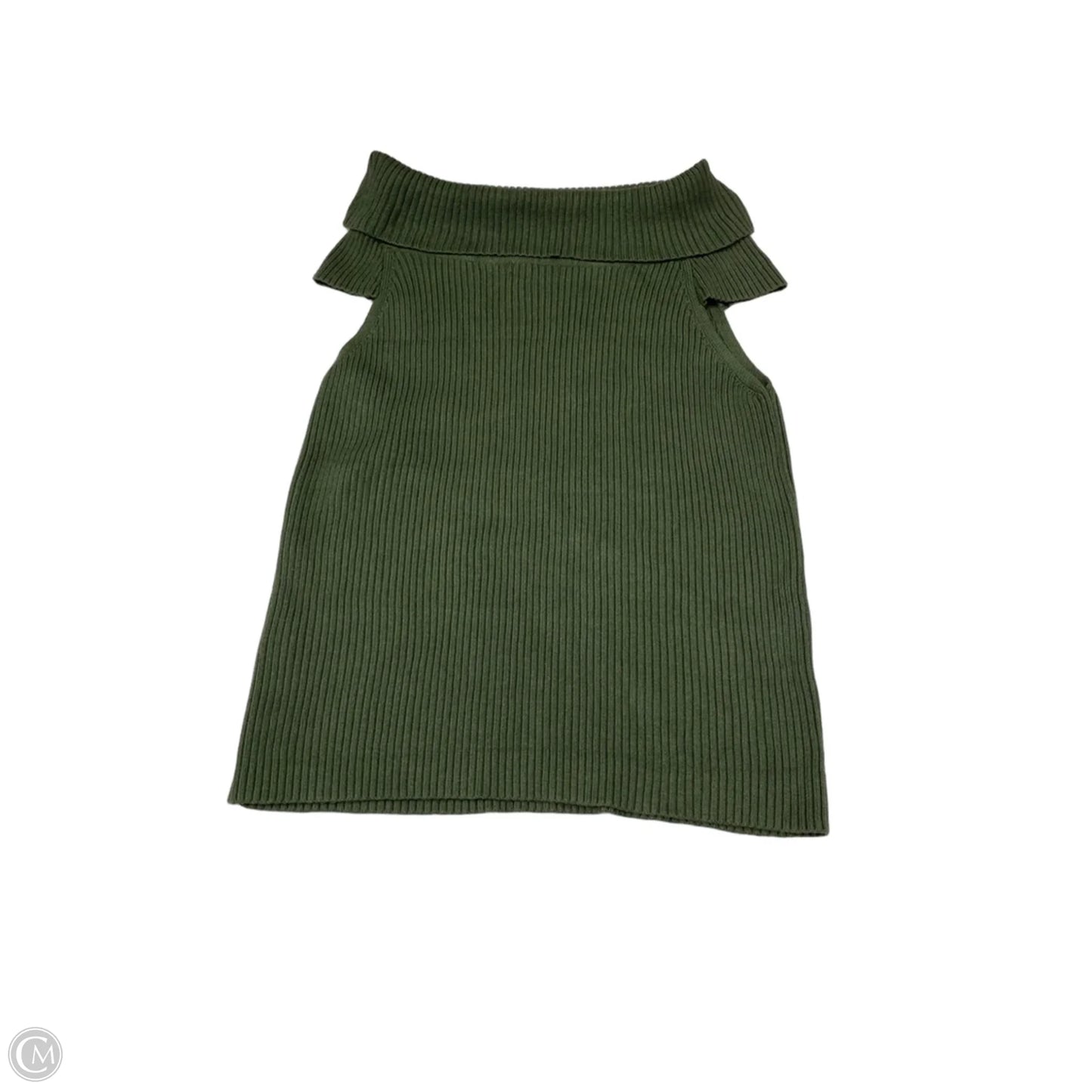 Sweater Short Sleeve By Clothes Mentor In Green, Size: Xl