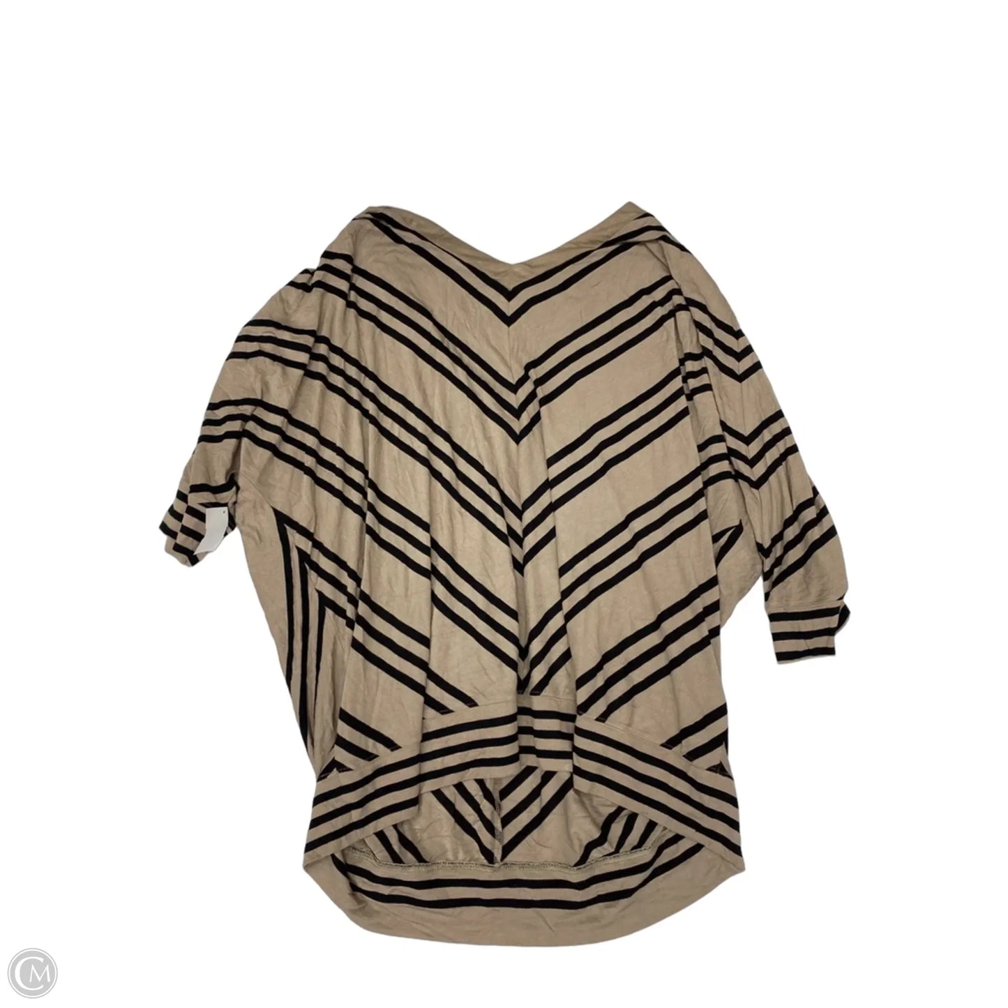 Top 3/4 Sleeve By Lane Bryant In Striped Pattern, Size: 3x