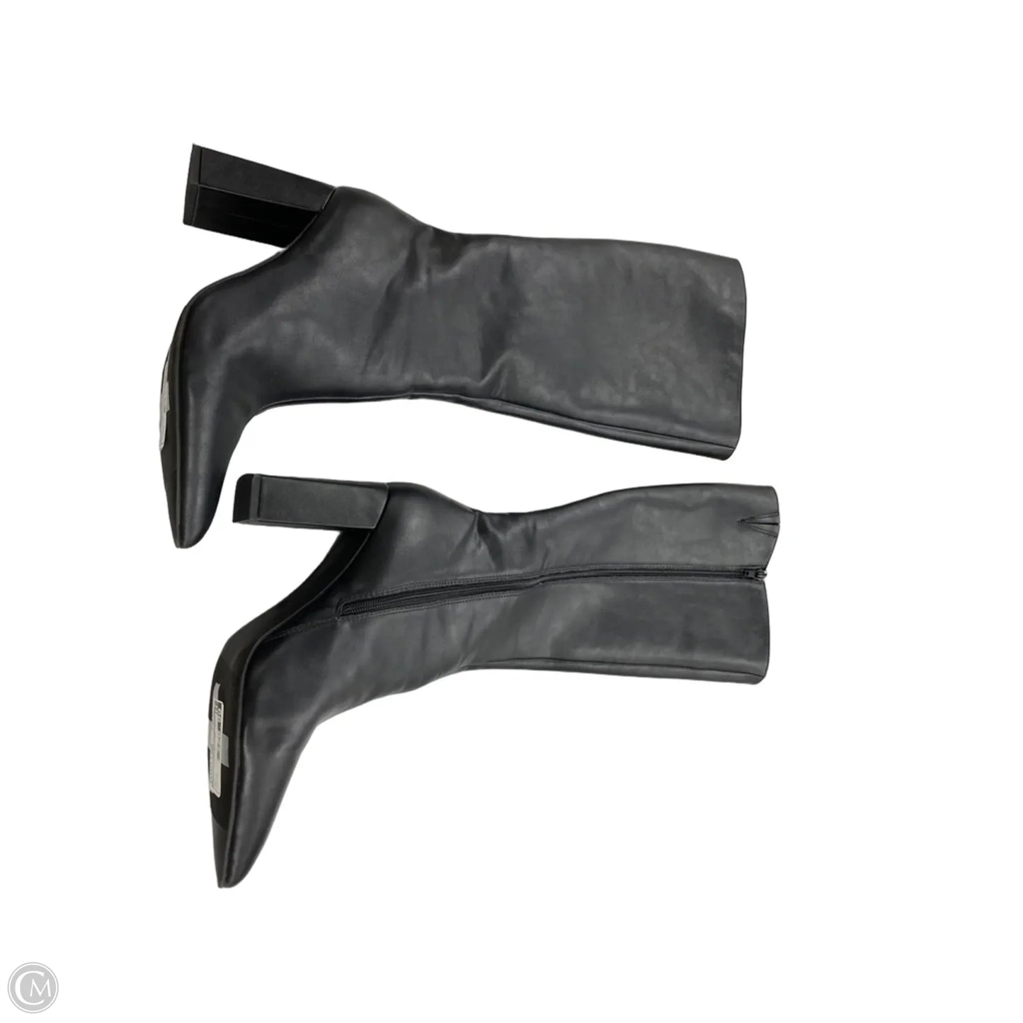 Boots Over-the-knee Heels By Clothes Mentor In Black, Size: 10