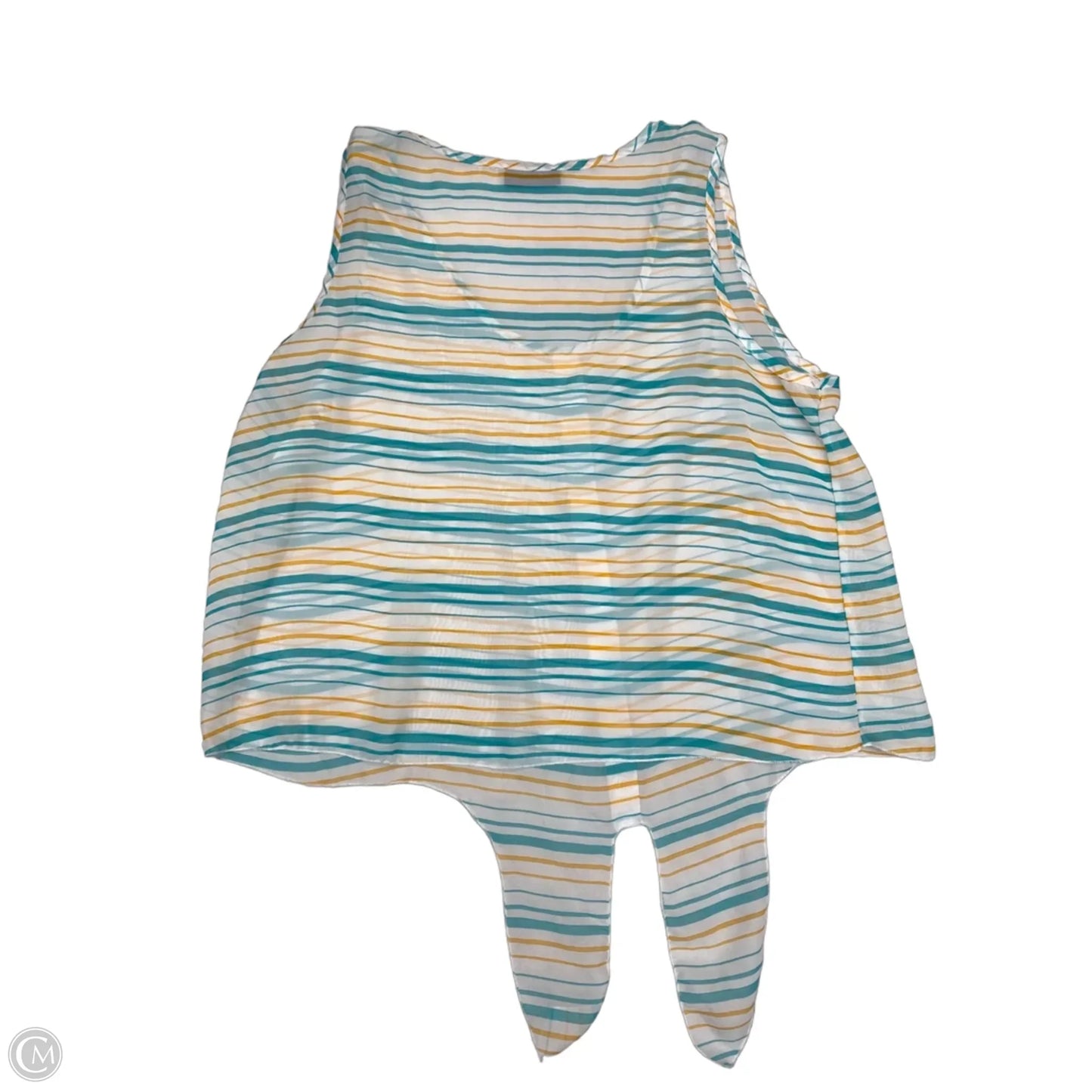 Blouse Sleeveless By Clothes Mentor In Striped Pattern, Size: 3x
