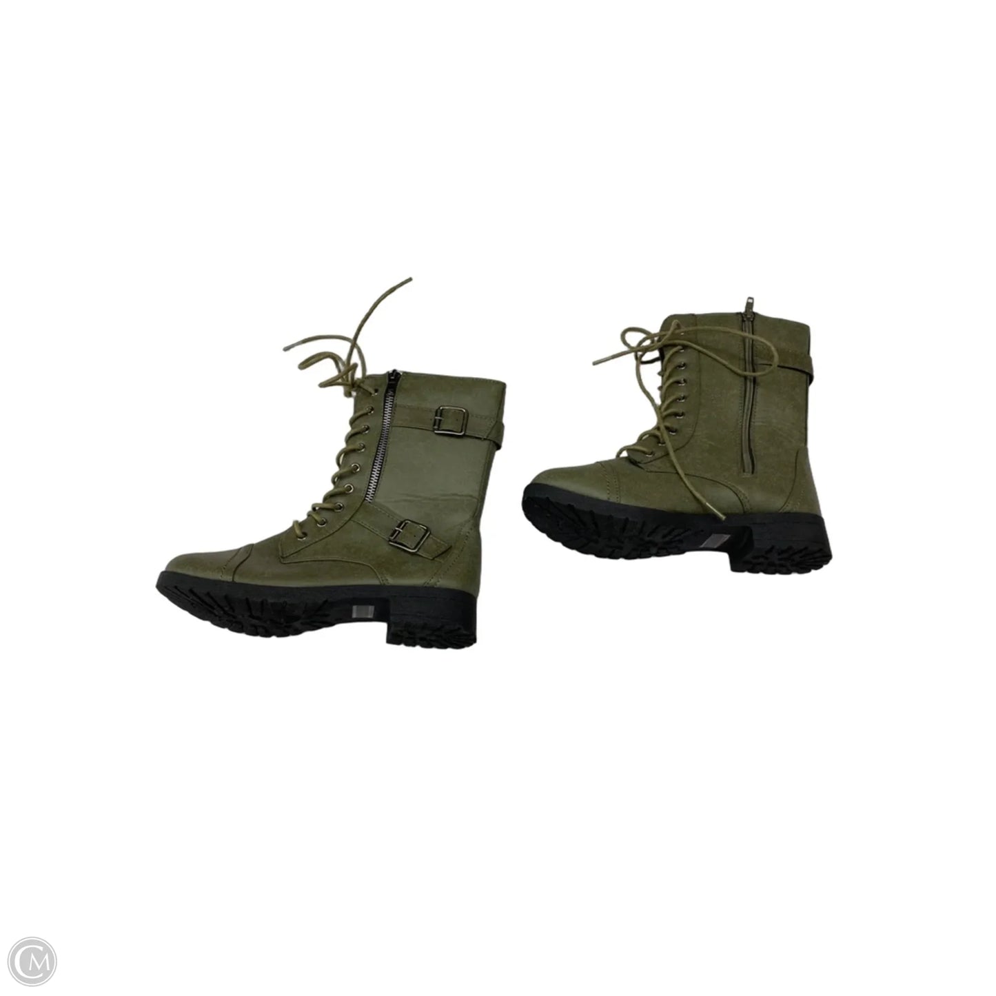 Boots Hiking By Etcetra In Green, Size: 6