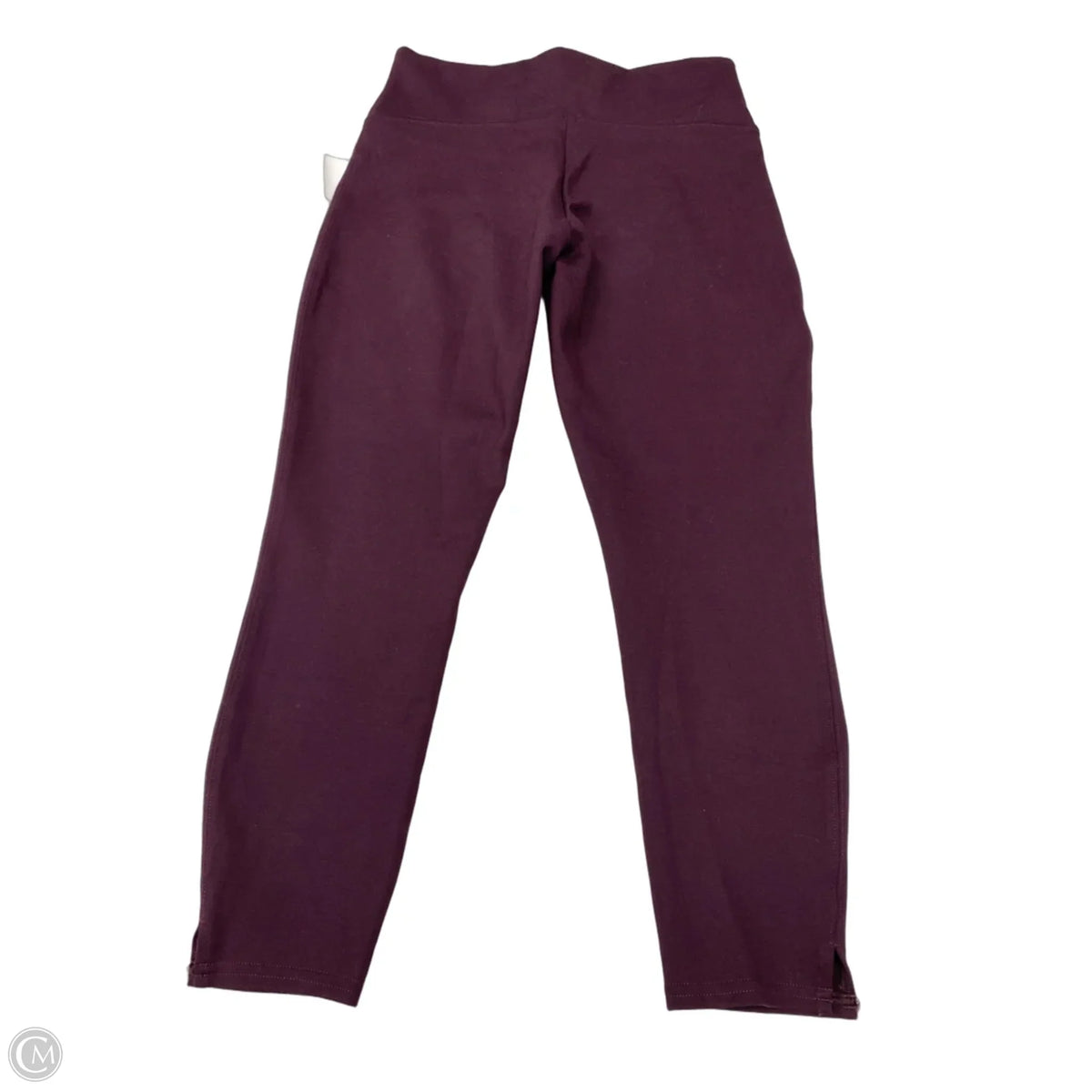 Athletic Leggings Capris By Spanx In Maroon, Size: M