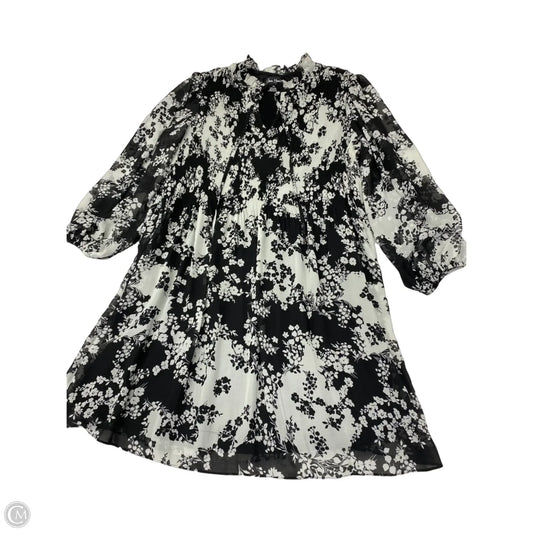 Dress Casual Short By Jessica Howard In Black & White, Size: Xl