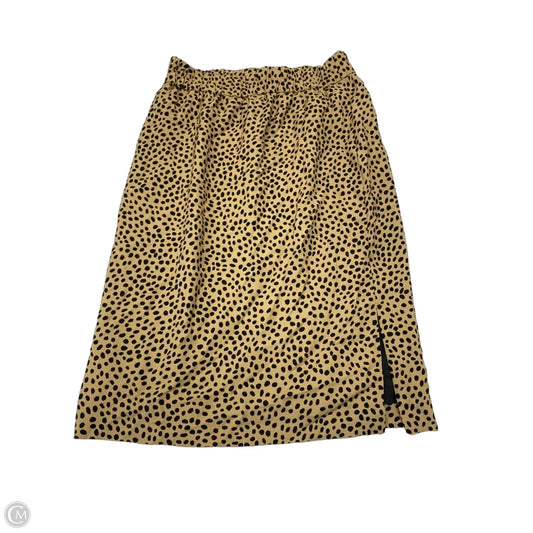 Skirt Maxi By J. Crew In Animal Print, Size: 8