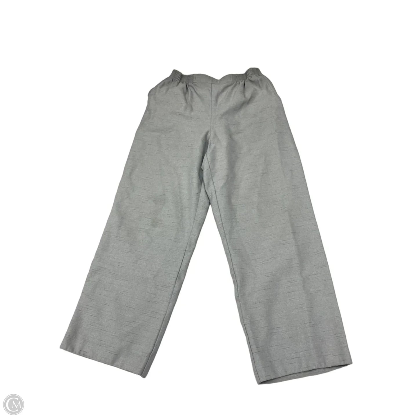 Pants Dress By Alfred Dunner In Grey, Size: 12p