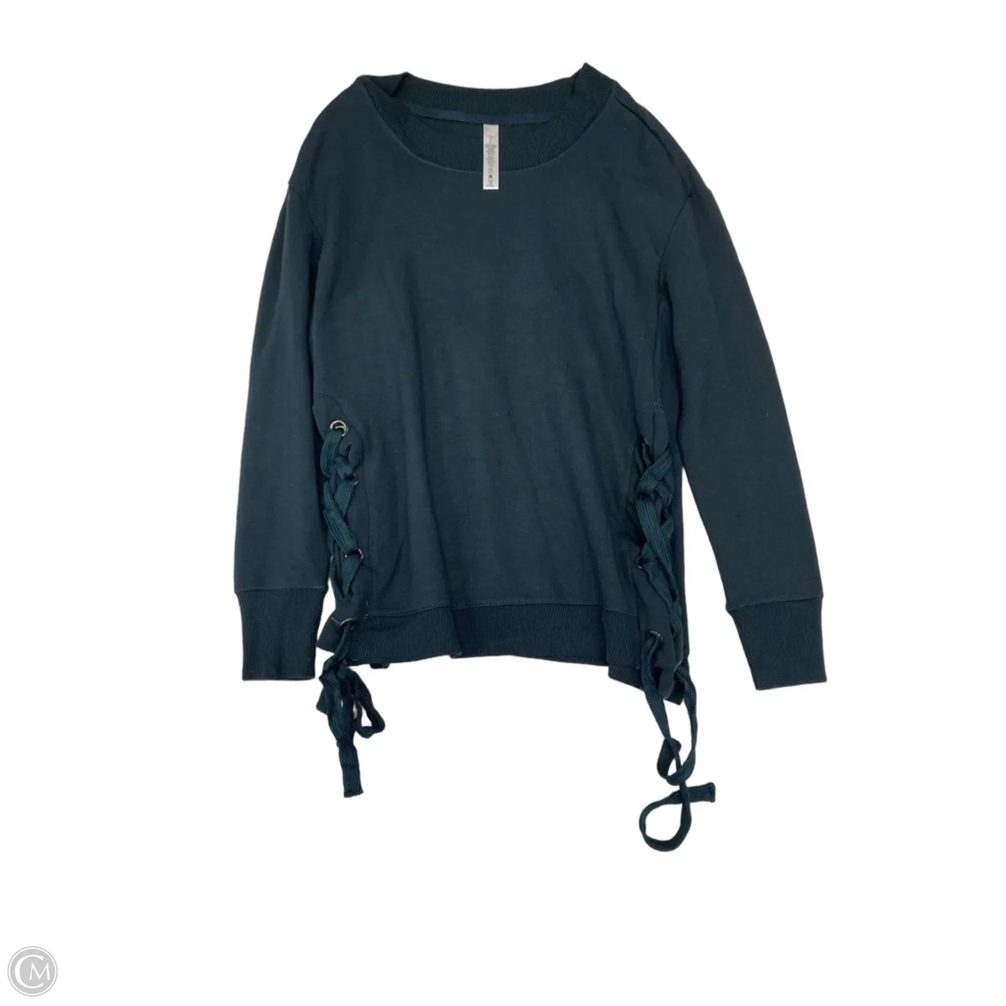 Athletic Sweatshirt Crewneck By Absolutely In Green, Size: L