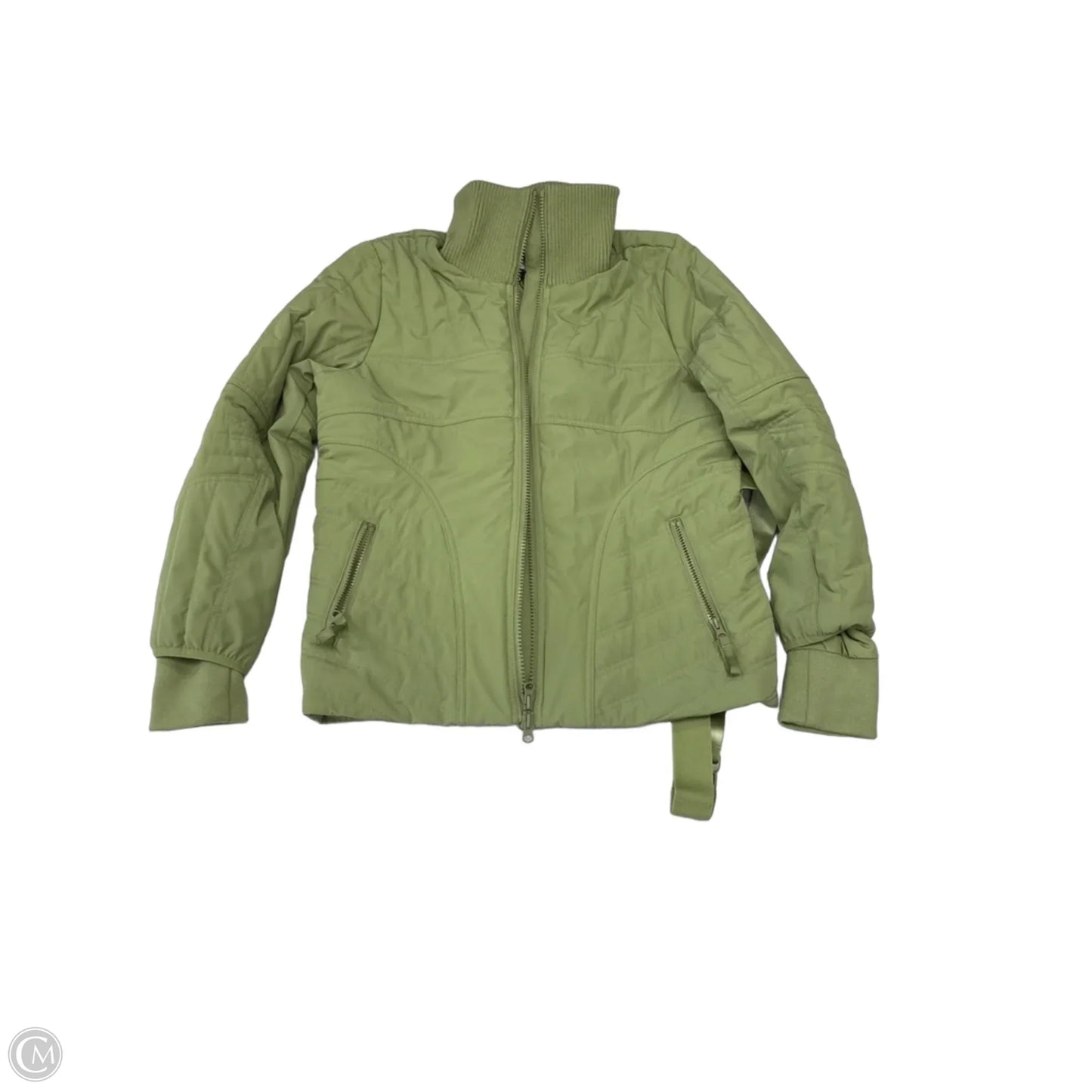 Jacket Puffer & Quilted By Cabi In Green, Size: L