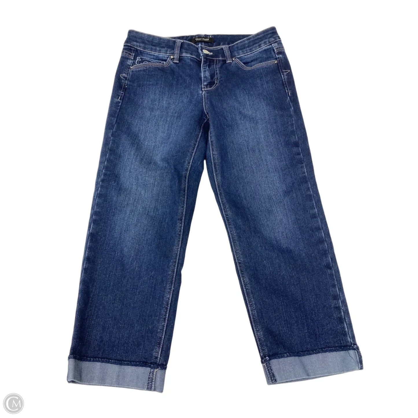 Jeans Straight By White House Black Market In Blue, Size: 2