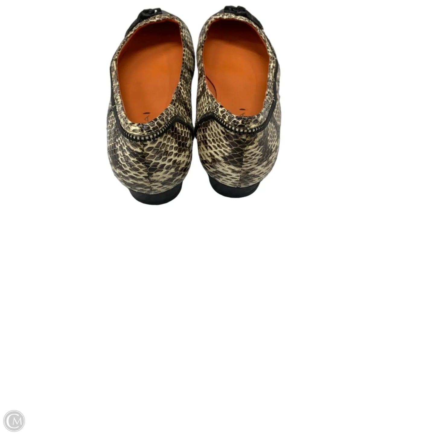 Shoes Flats By Via Spiga In Snakeskin Print, Size: 7