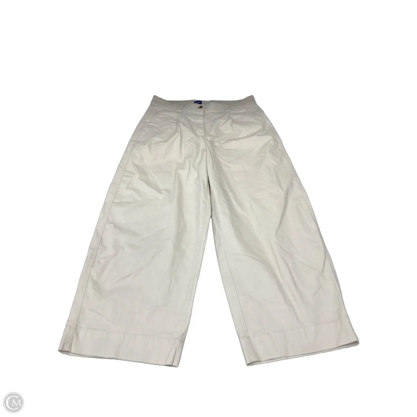 Jeans Wide Leg By Old Navy In Cream, Size: 16