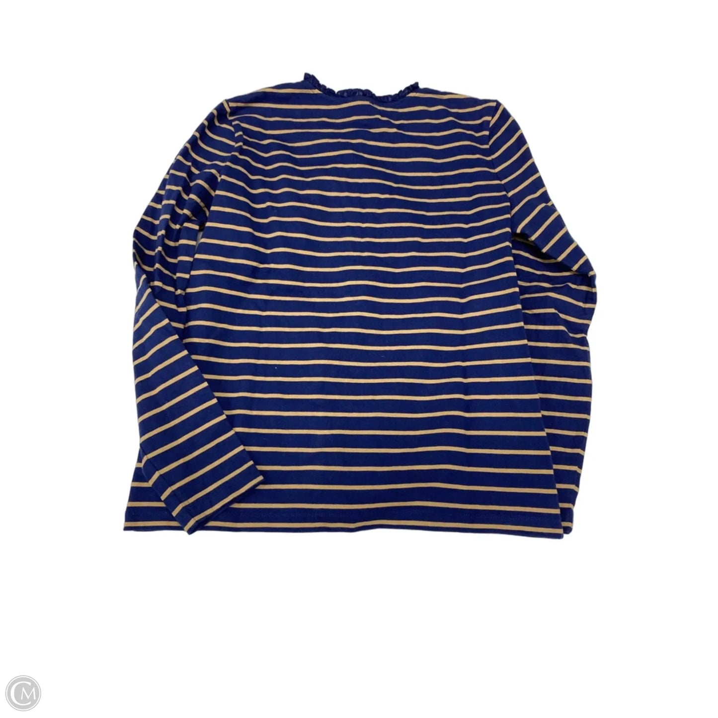 Top Long Sleeve By J. Crew In Striped Pattern, Size: S