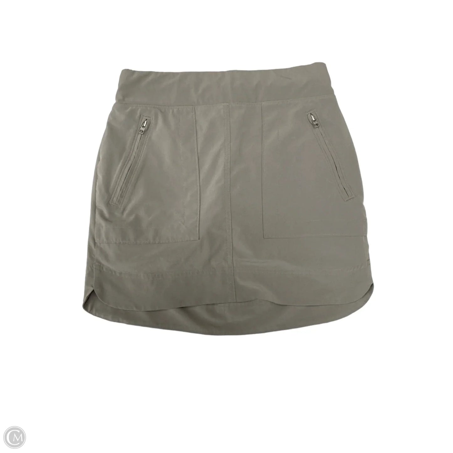 Athletic Skort By Athleta In Grey, Size: 0