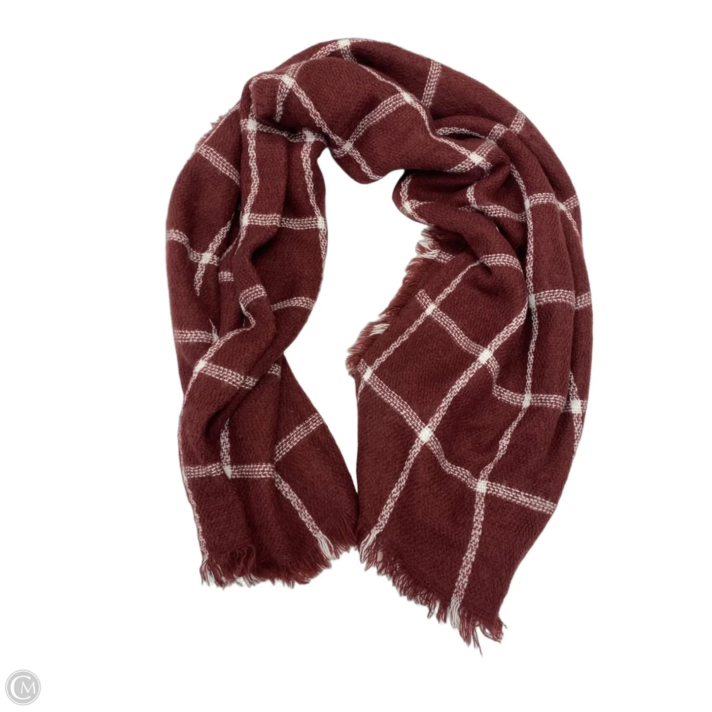 Scarf Winter By Cmf In Maroon