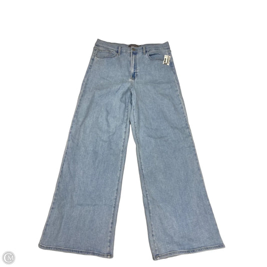 Jeans Wide Leg By Just Usa In Blue, Size: 14