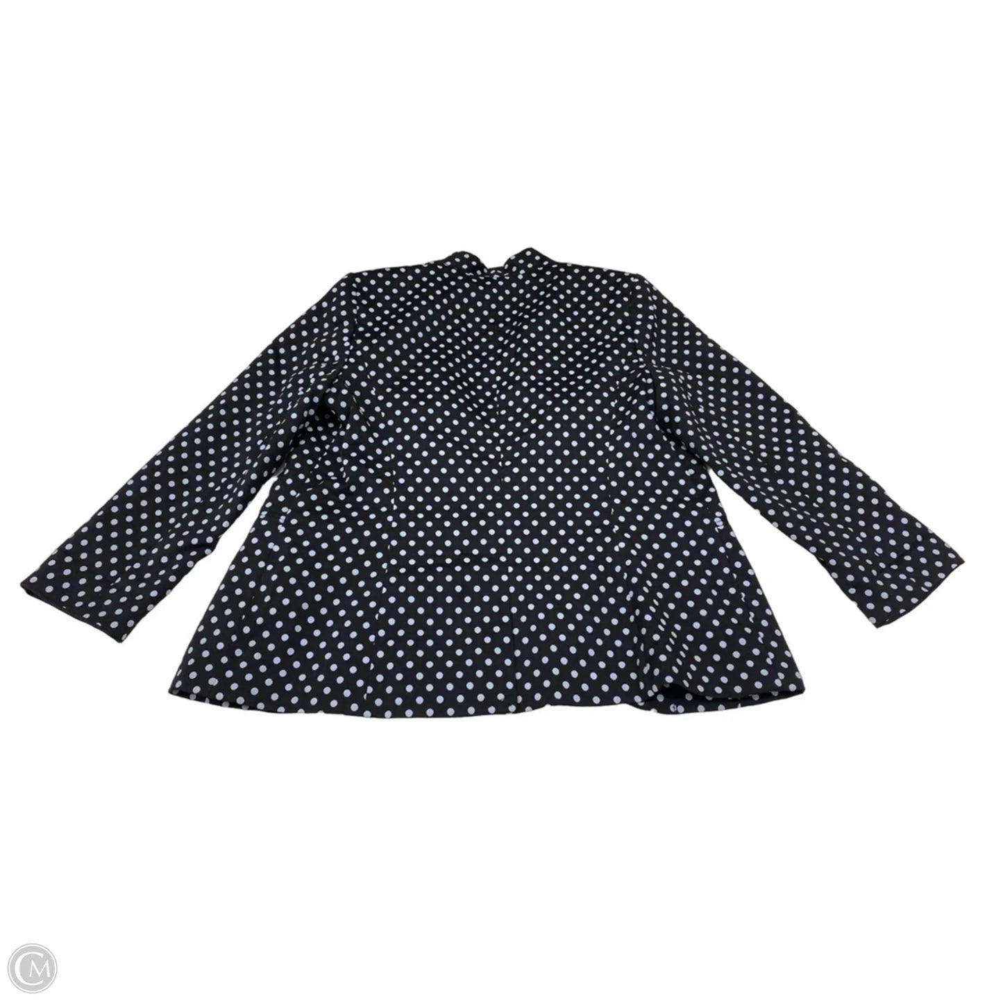 Blazer By Limited In Polkadot Pattern, Size: L