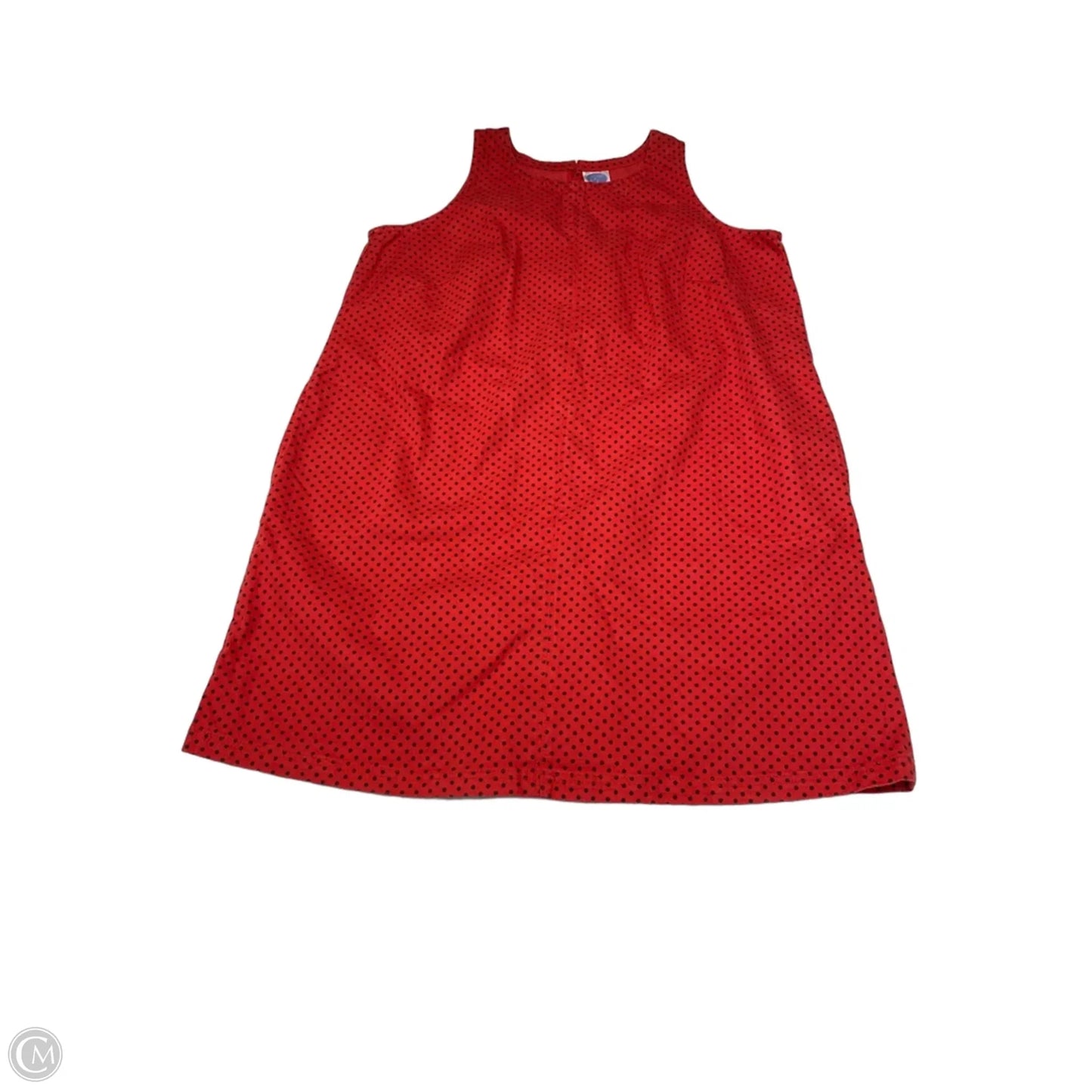 Dress Casual Short By Diane Gilman In Black & Red, Size: 1x