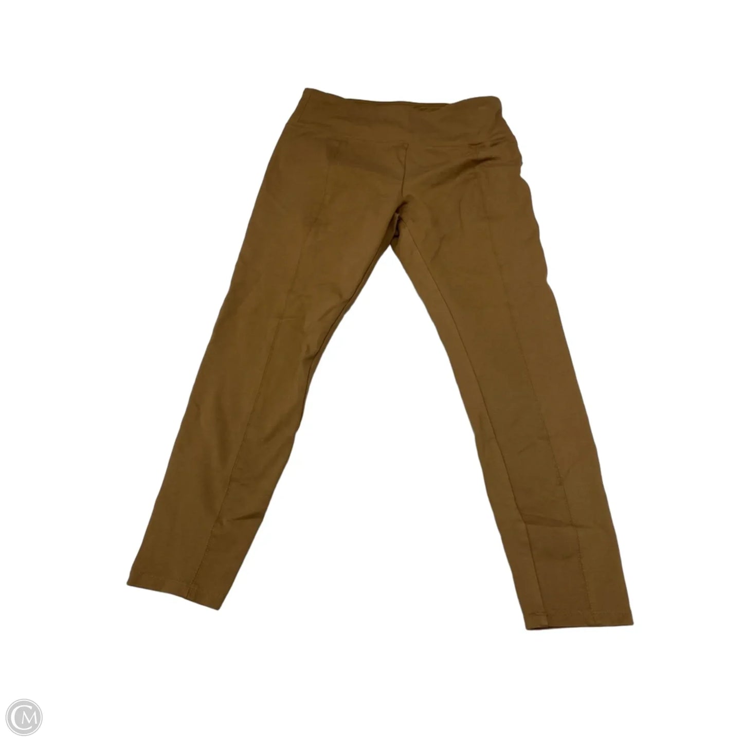Pants Leggings By Harve Bernard In Tan, Size: M
