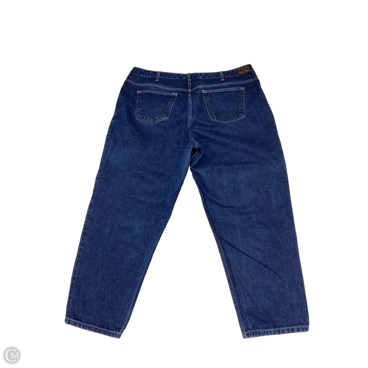 Jeans Straight By Lands End In Blue, Size: 20
