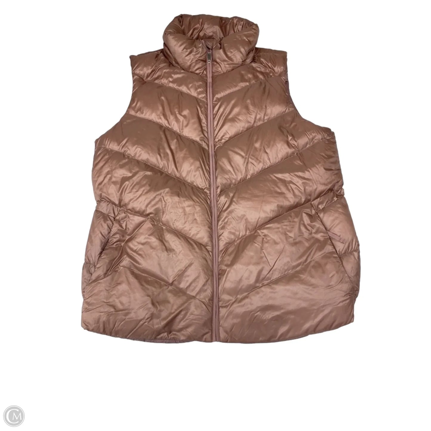 Vest Puffer & Quilted By Athleta In Pink, Size: L
