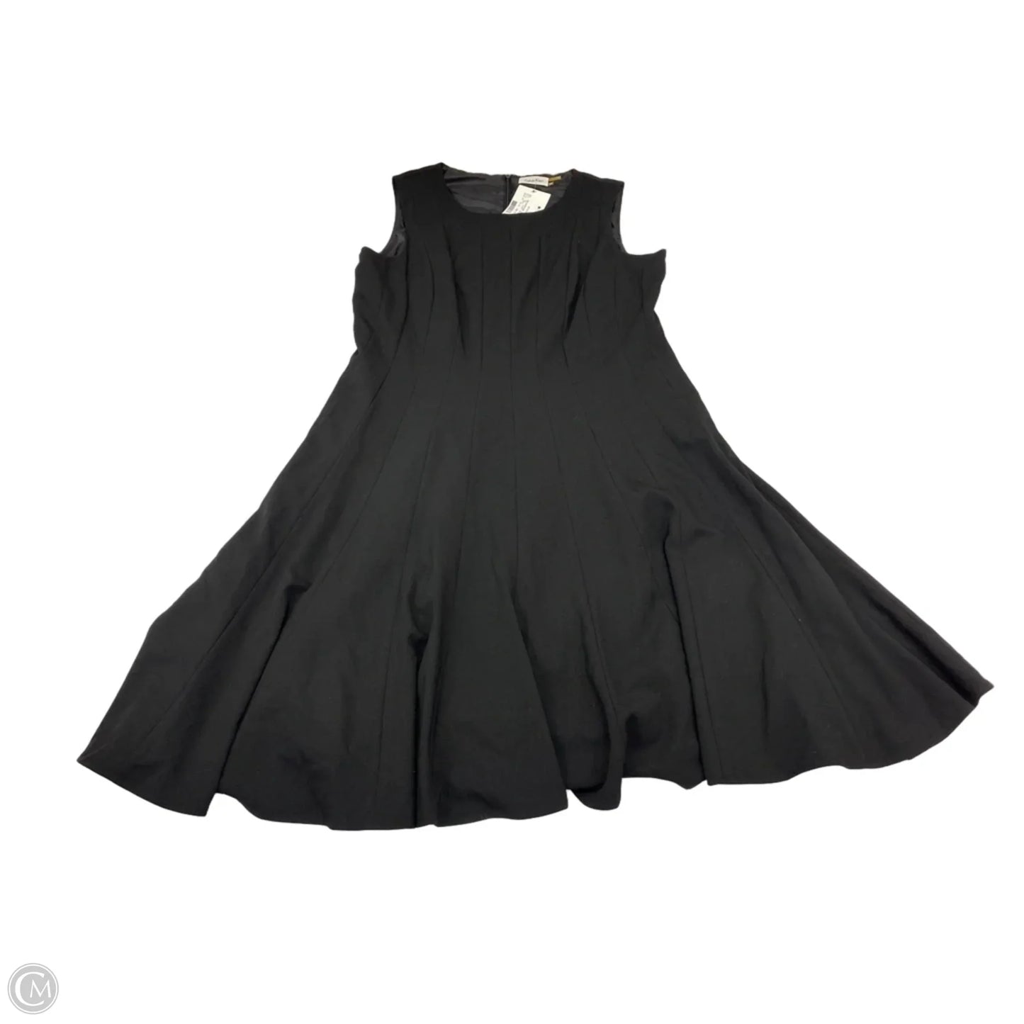 Dress Work By Calvin Klein In Black, Size: L