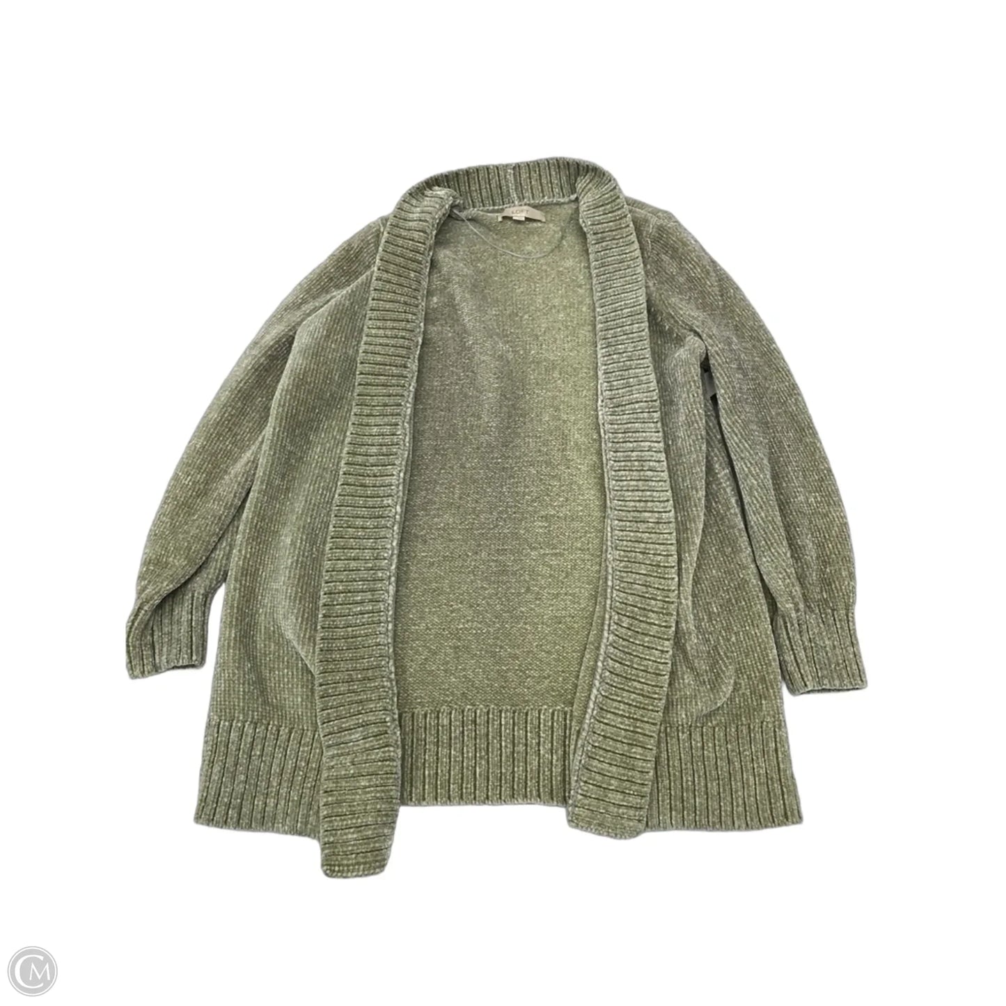 Cardigan By Loft In Green, Size: L