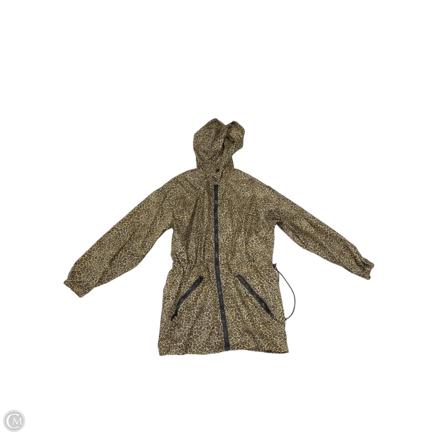 Coat Raincoat By Cmf In Animal Print, Size: S