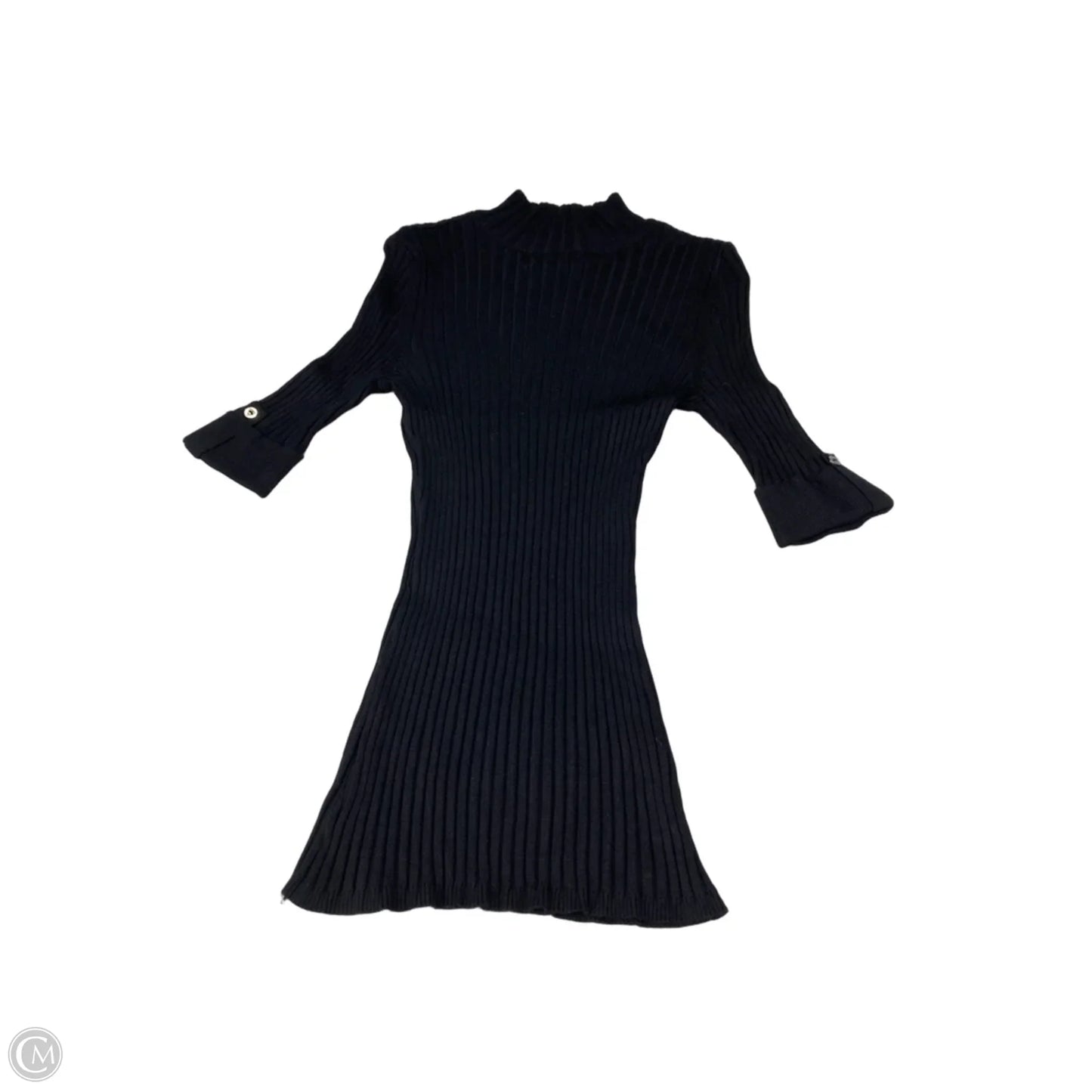 Top 3/4 Sleeve By Style And Co Collection Women In Black, Size: Lp