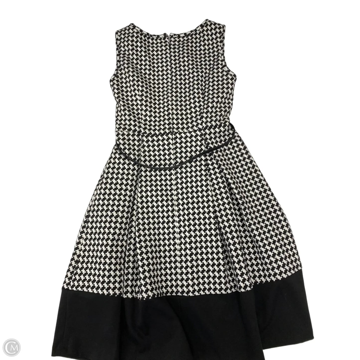 Dress Work By Calvin Klein In Black & White, Size: S