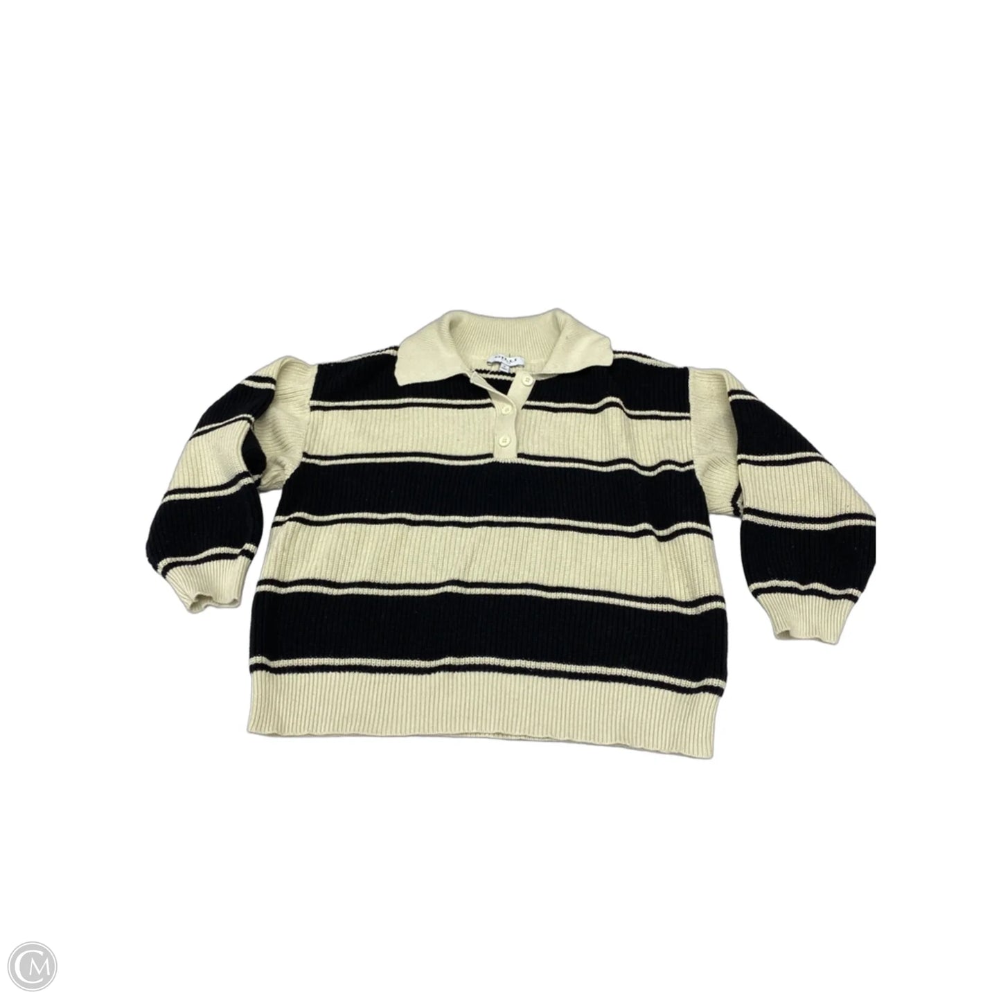 Sweater By Gilli In Black & Cream, Size: S