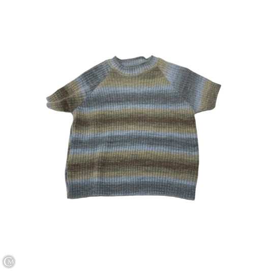 Sweater Short Sleeve By Vici In Multi-colored, Size: L