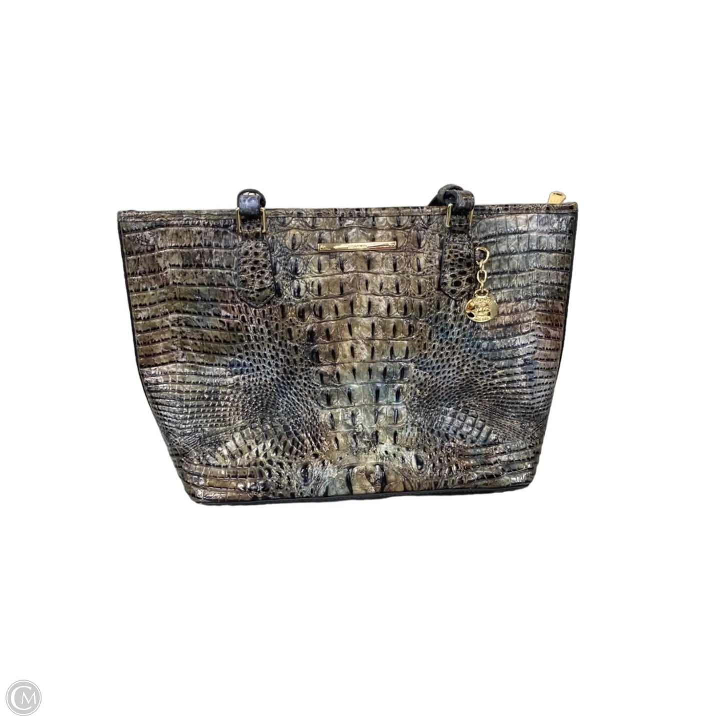 Tote Designer By Brahmin, Size: Medium