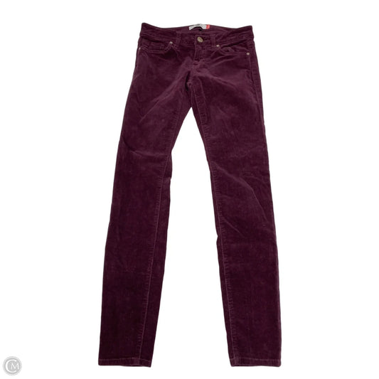 Pants Corduroy By Cabi In Purple, Size: 2