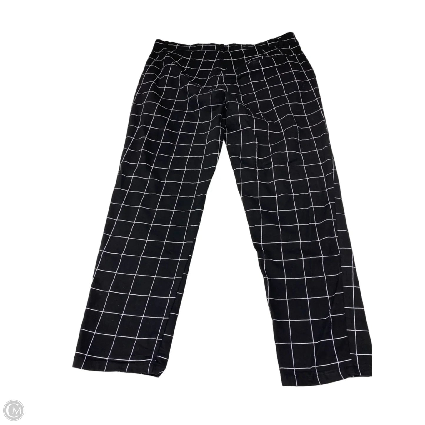 Pants Dress By Clothes Mentor In Black & White, Size: Xxl