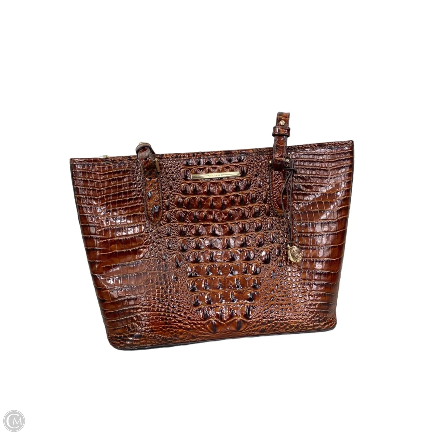 Handbag Designer By Brahmin, Size: Large