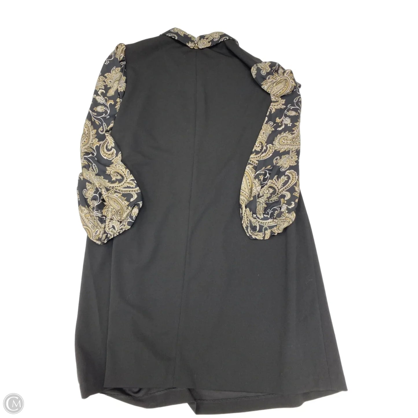 Dress Casual Midi By Tommy Hilfiger In Black & Brown, Size: 2x
