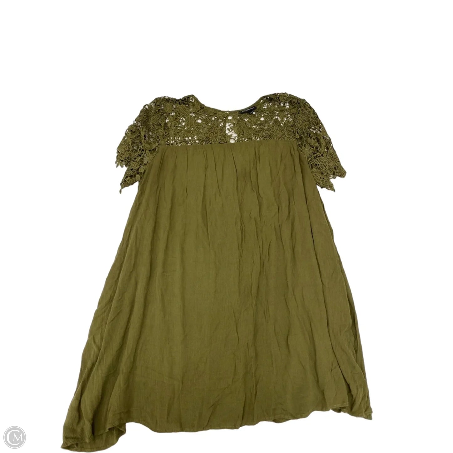 Dress Casual Midi By Lane Bryant In Green, Size: 2x