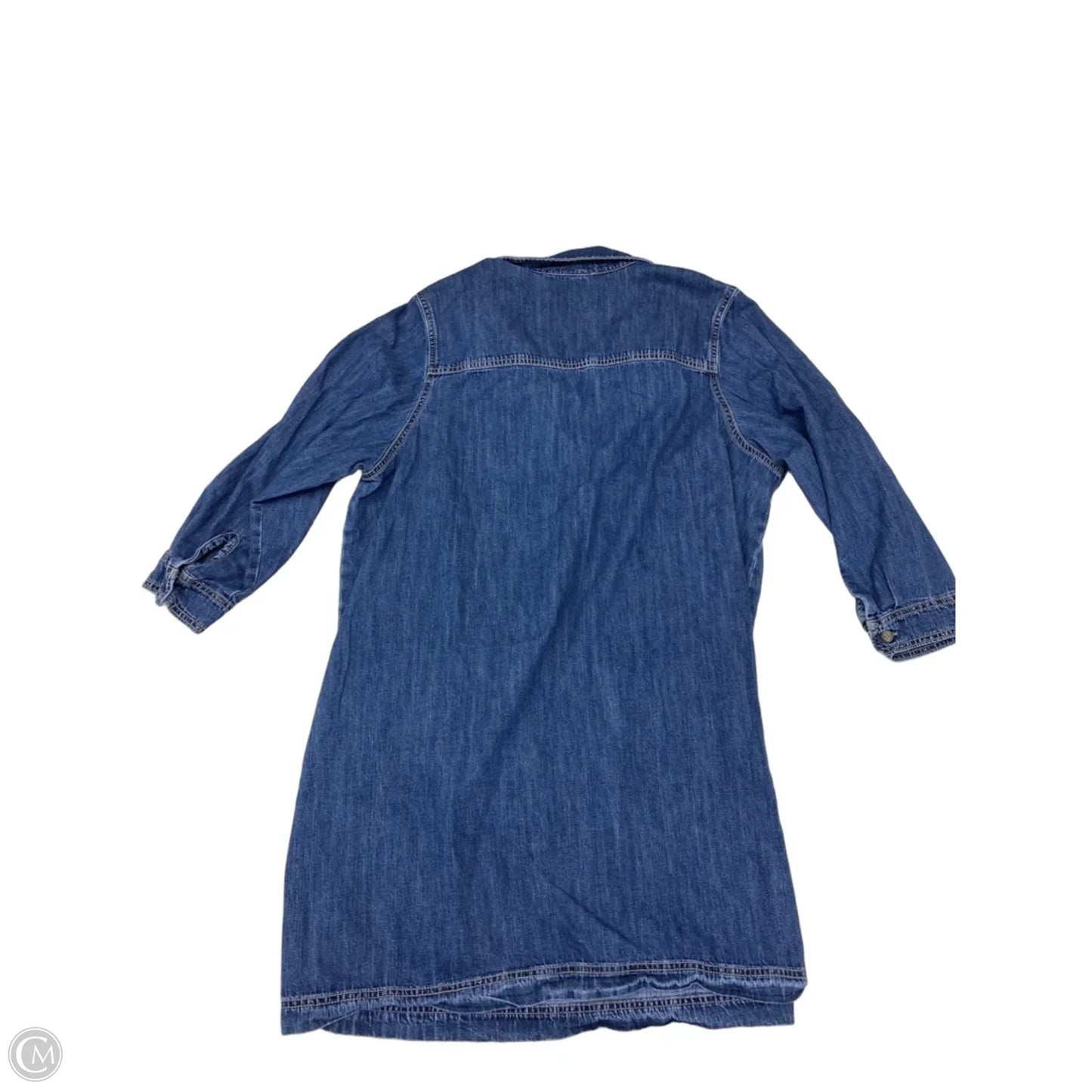 Dress Casual Midi By Old Navy In Blue, Size: Xxl