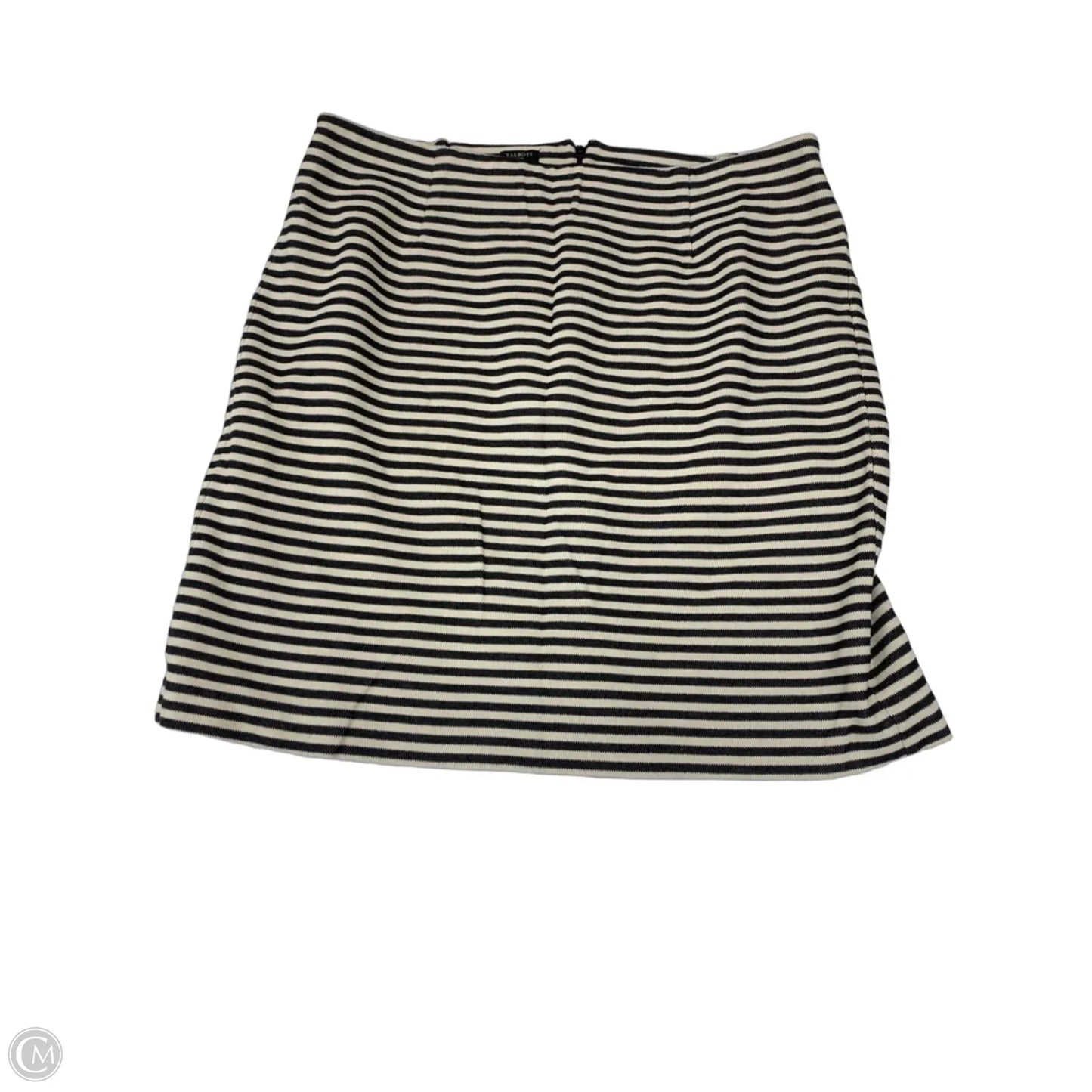 Skirt Mini & Short By Talbots In Striped Pattern, Size: 18