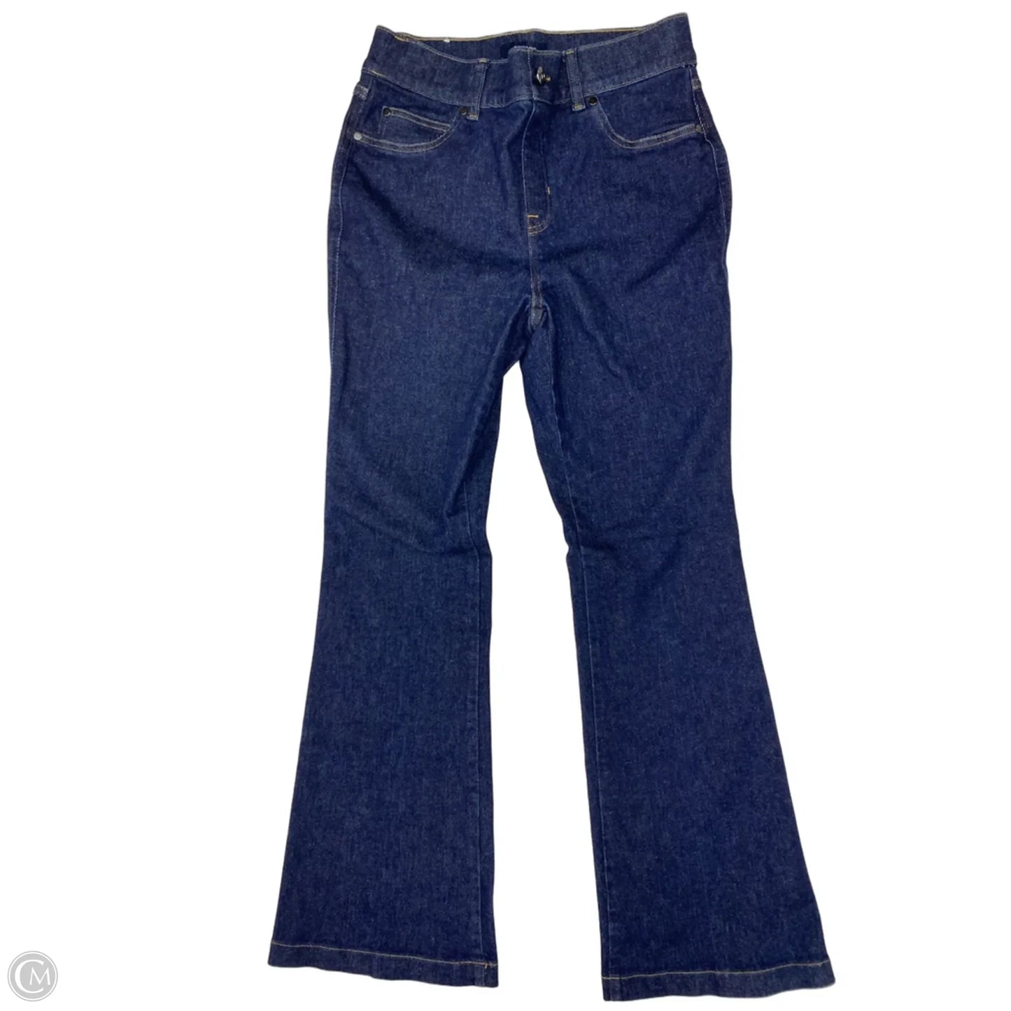 Jeans Boot Cut By Spanx In Blue, Size: 6