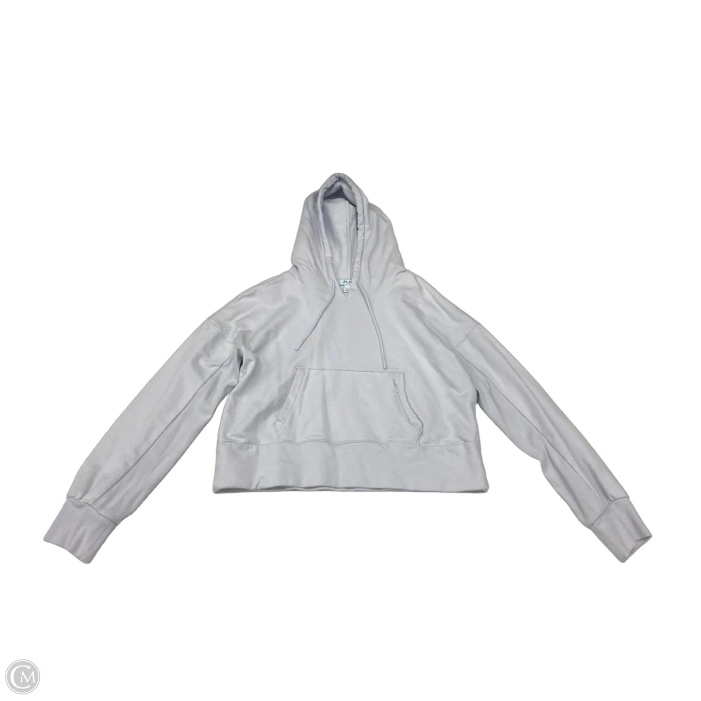 Athletic Sweatshirt Hoodie By Flx In Blue, Size: M