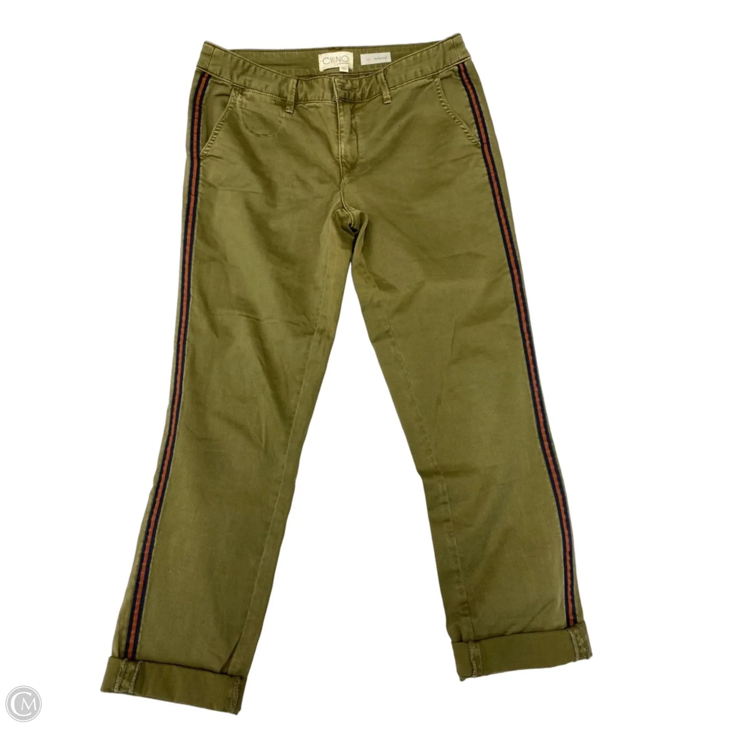 Pants Cropped By Clothes Mentor In Green, Size: S