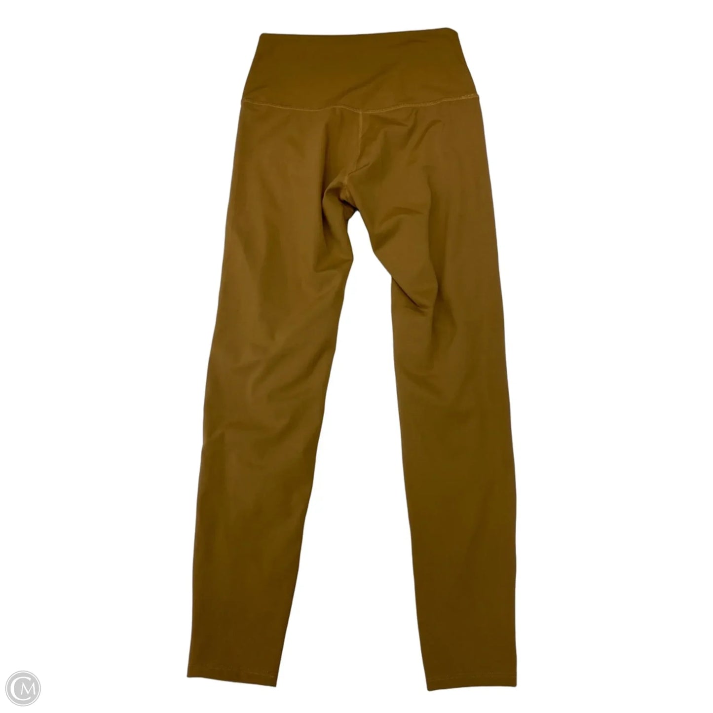 Athletic Leggings By Zenana In Brown, Size: L