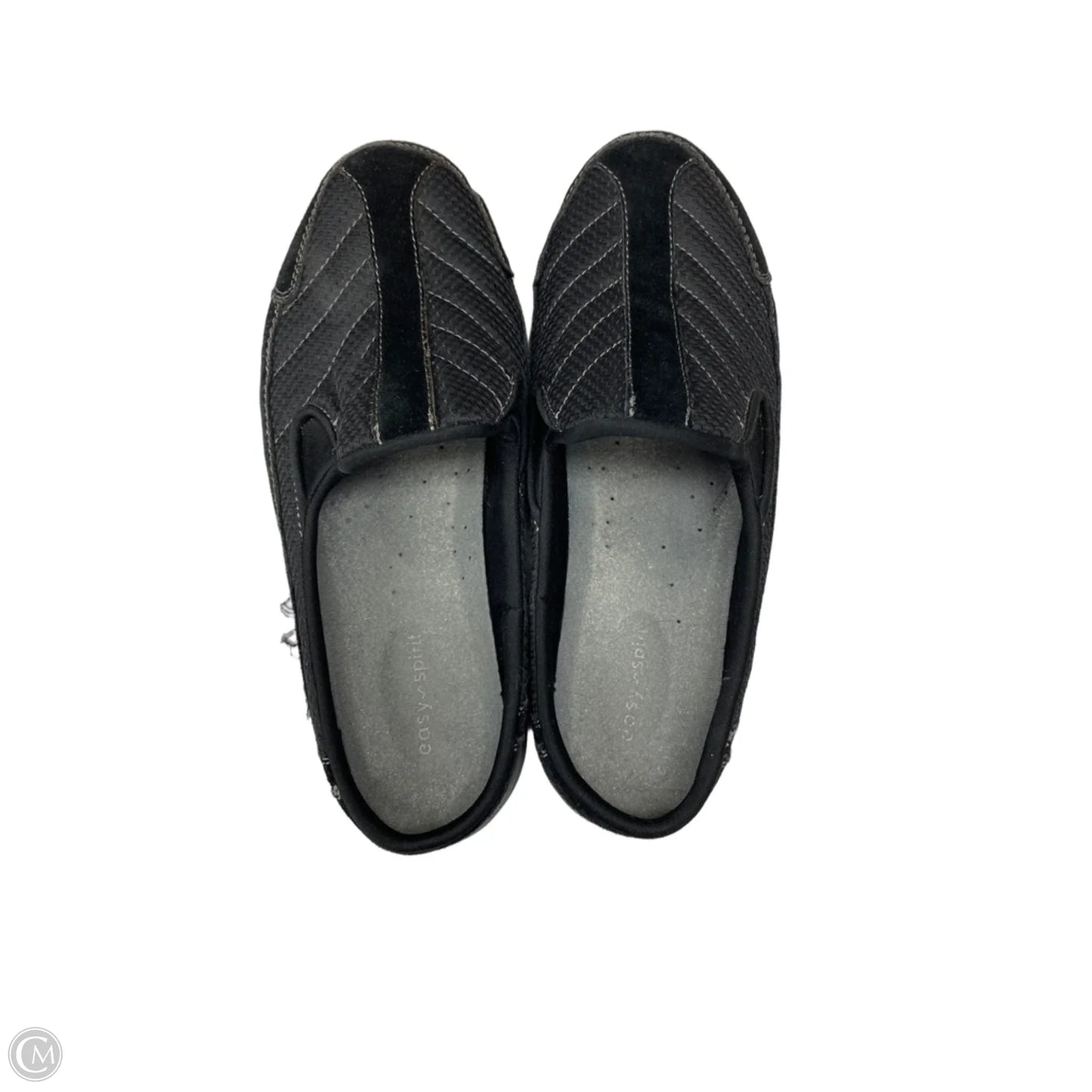 Shoes Flats By Easy Spirit In Black & Grey, Size: 8