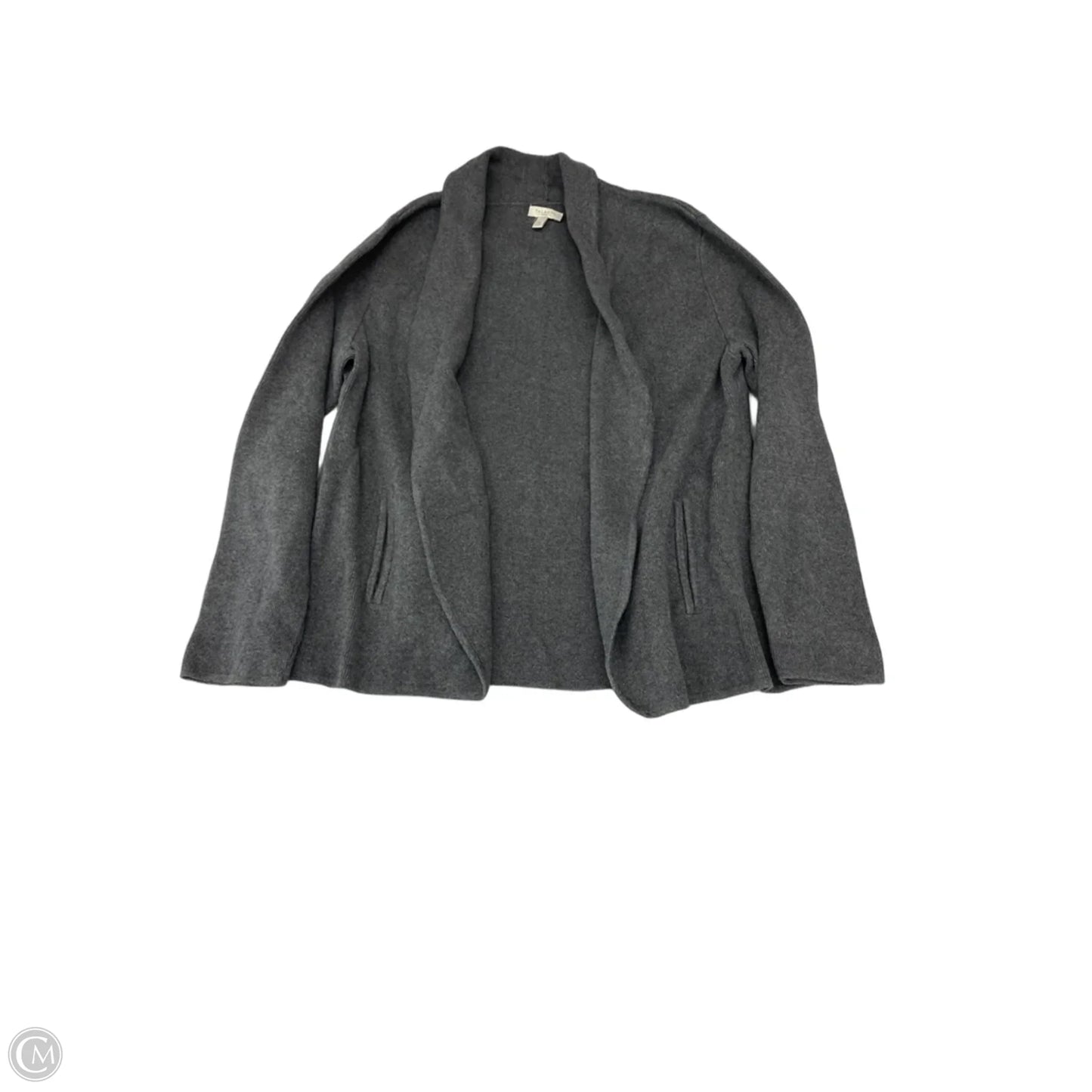 Cardigan By Talbots In Grey, Size: Mp