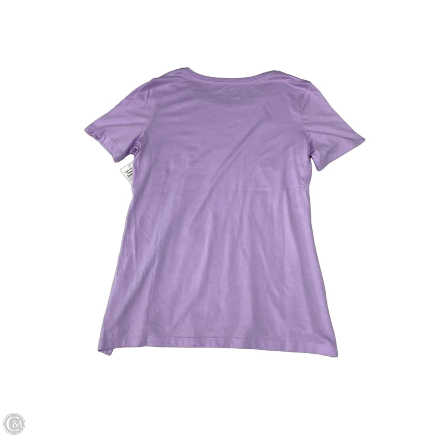Top Short Sleeve Basic By Members Mark In Purple, Size: S