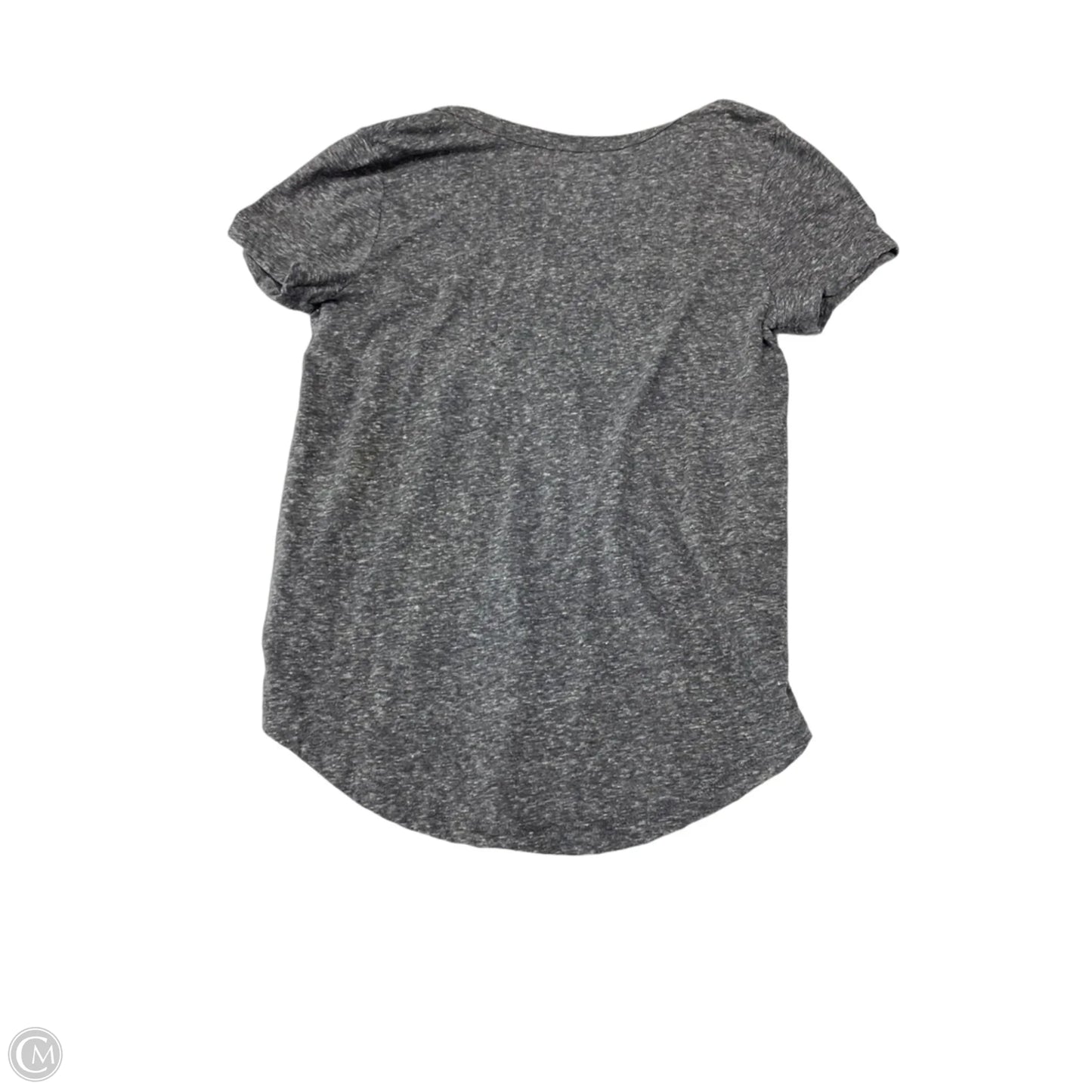 Top Short Sleeve Basic By So In Grey, Size: S